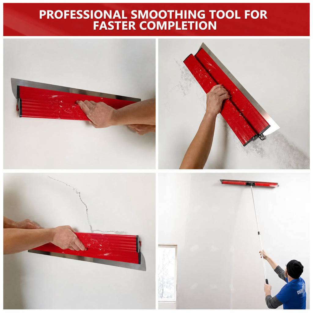 16 Inch Drywall Skimming Blade, 0.50mm Stainless Steel
