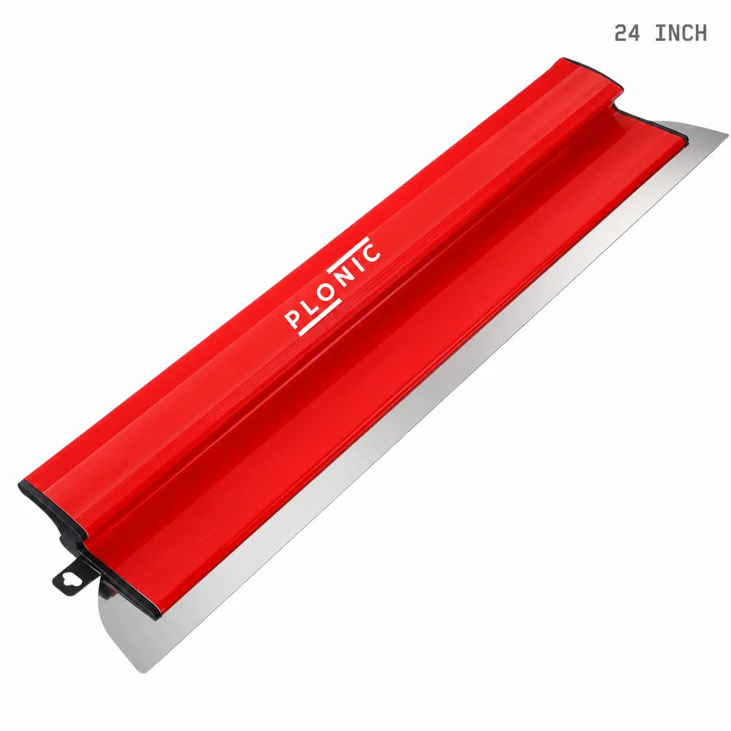 24 Inch Drywall Skimming Blade, 0.50mm Stainless Steel