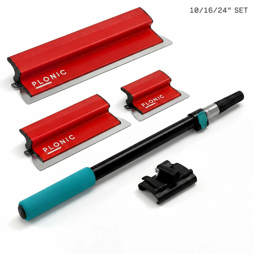 Drywall Skimming Blade Starter Set (10", 16", 24")