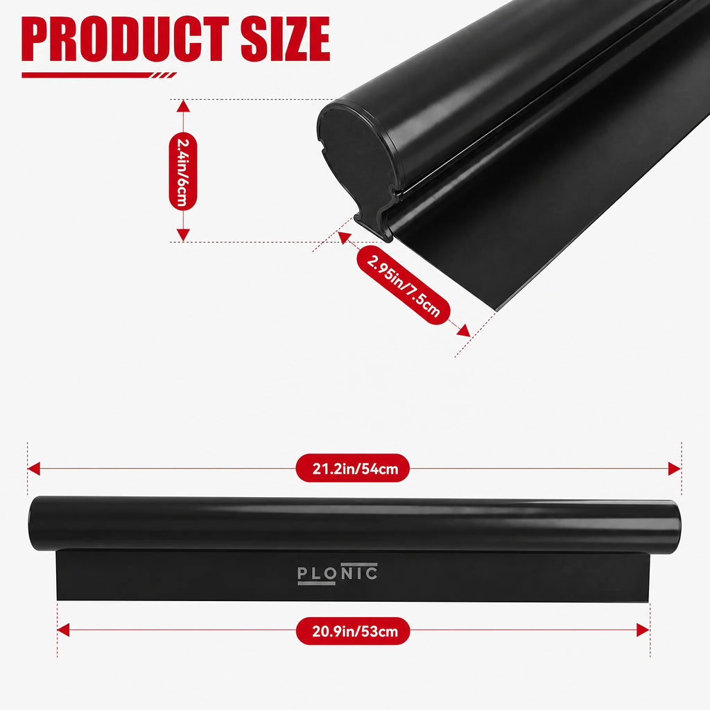 24 Inch Drywall Skimming Blade, Round-Grip One-Piece Aluminum