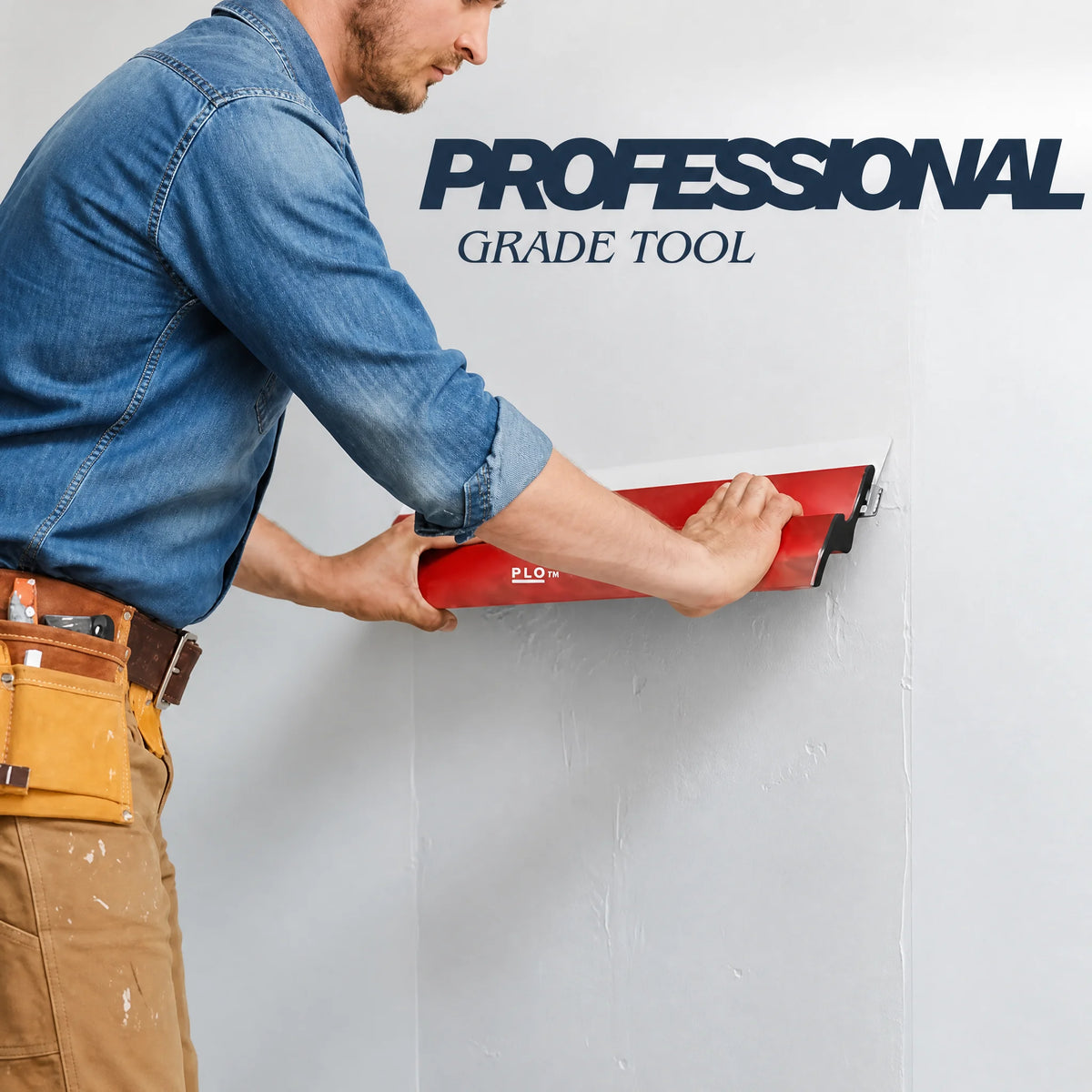 16 Inch Drywall Skimming Blade, 0.50mm Stainless Steel
